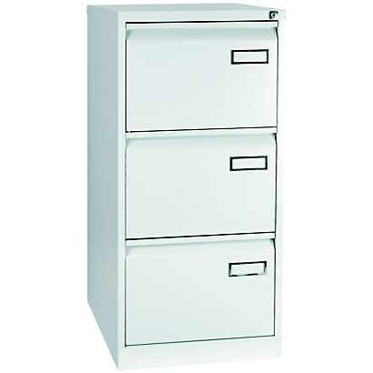ARCHIVACOR METALICO 3 CAJONES GRIS CLARO