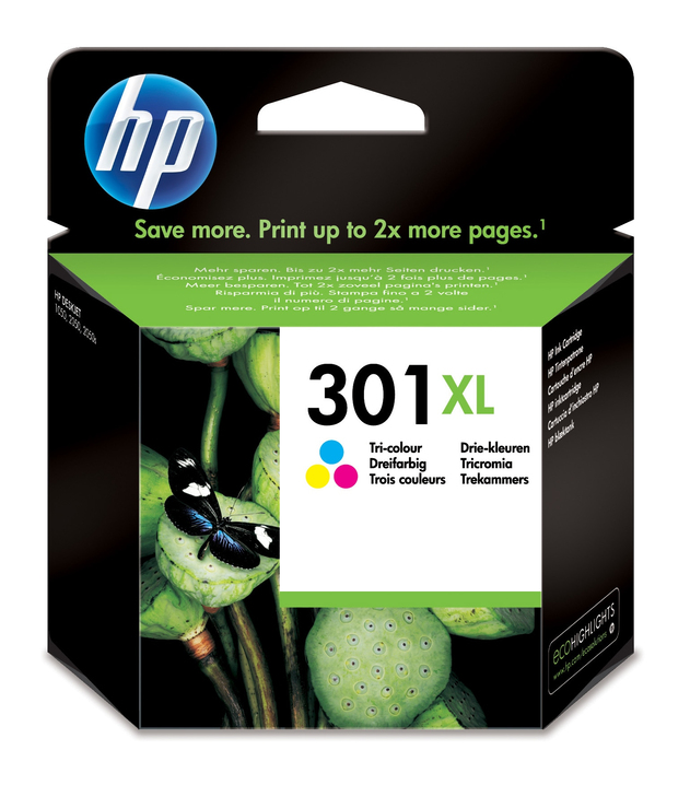  Ink-jet hp 301xl tricolor deskjet 5530 /1010 /1510 /2540 alta capacidad 300 PAG