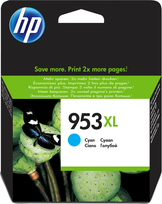  Ink-jet hp 953xl officejet pro 7730/7740/ 8725/8730 cian 1.450 paginas