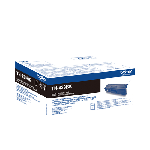 BROTHER TN-423BK Toner negro HL-L8260CDW / BROTHER HL-L8360CDW / BROTHER DCP-L8410CDW/ MFC-L8690CDW/