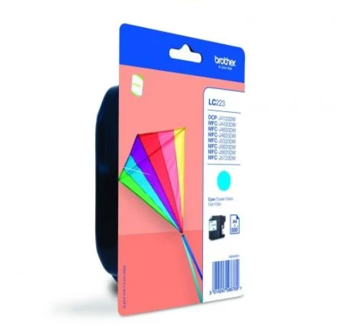 Brother cartucho de tinta cian mfcj4120dw mfcj4420dw/mfcj4620dw larga duracion 550 pags