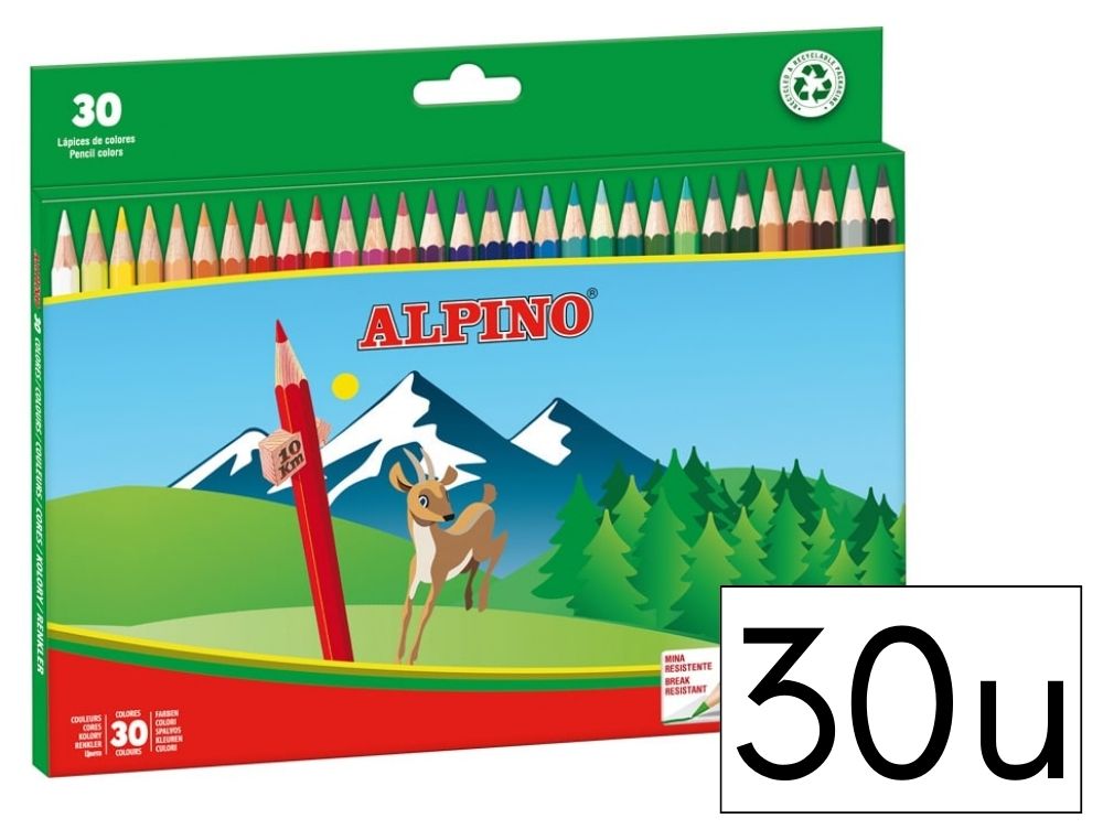 LAPICES ALPINO CAJA 30 UNID