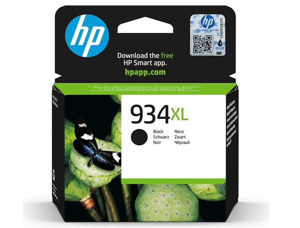 CARTUCHO HP 934 XL NEGRO PARA IMPRESORAS OJP 6230 Y OJP 6830 1.000 PAGINAS (C2P23)