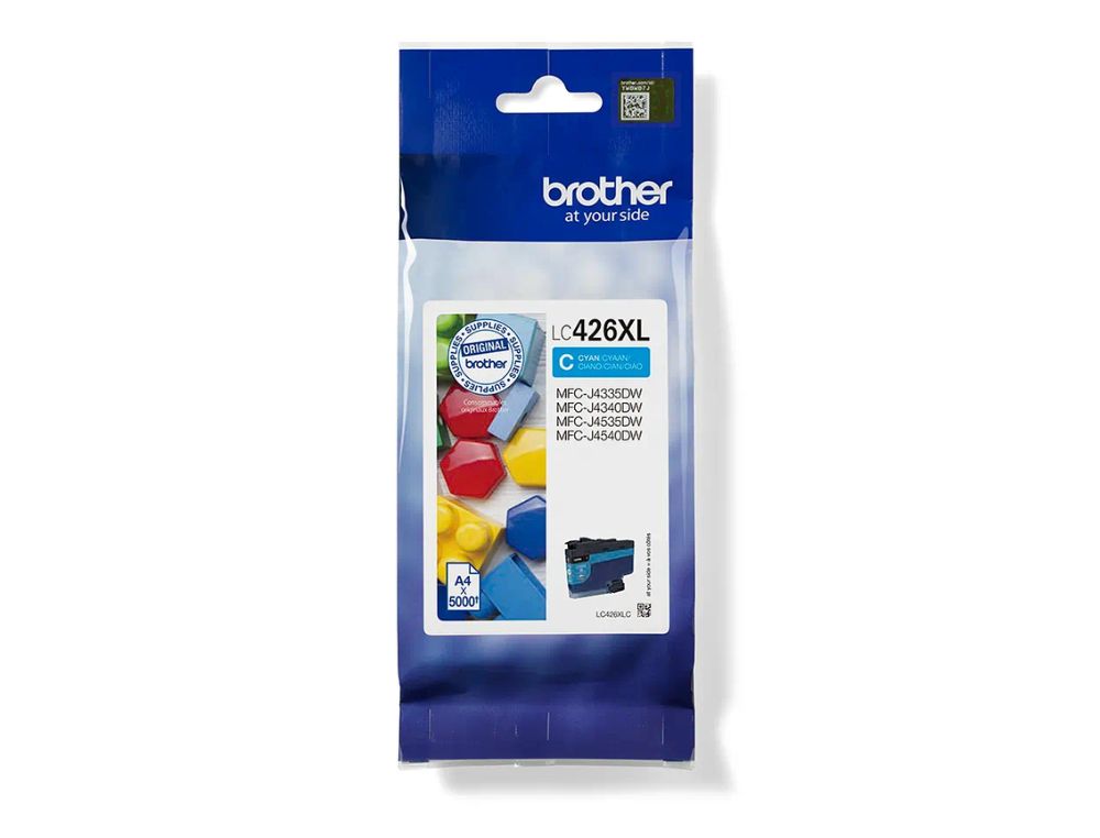 BROTHER TINTA XL CIAN PARA MFCJ4340DW/MFCJ4540DW/MFCJ4540DWXL LC426XLC
