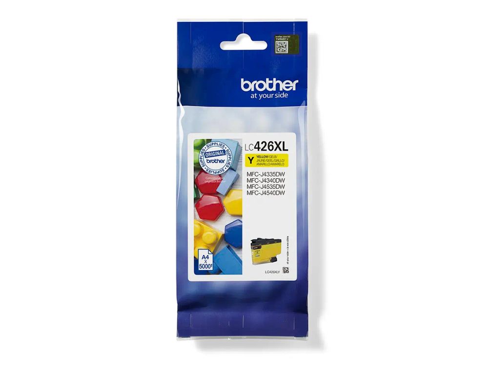 BROTHER TINTA XL AMARILLA PARA MFCJ4340DW/MFCJ4540DW/MFCJ4540DWXL LC426XLY