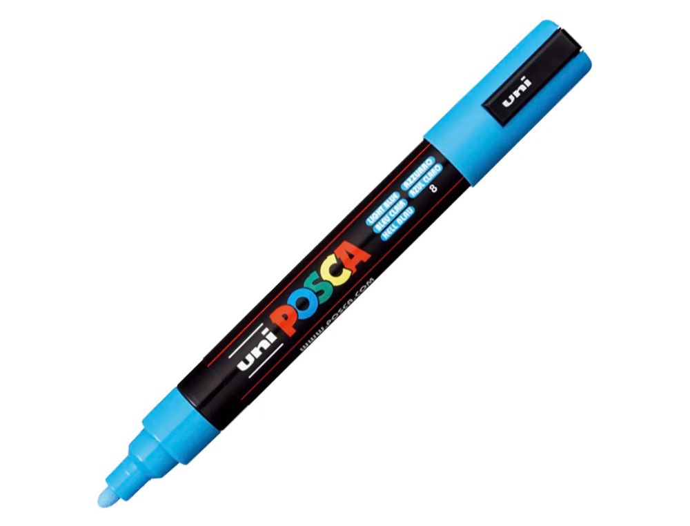 ROTULADOR UNI POSCA PC-5M MARCADOR DE PINTURA PUNTA CONICA 1,8-2,5 MM 