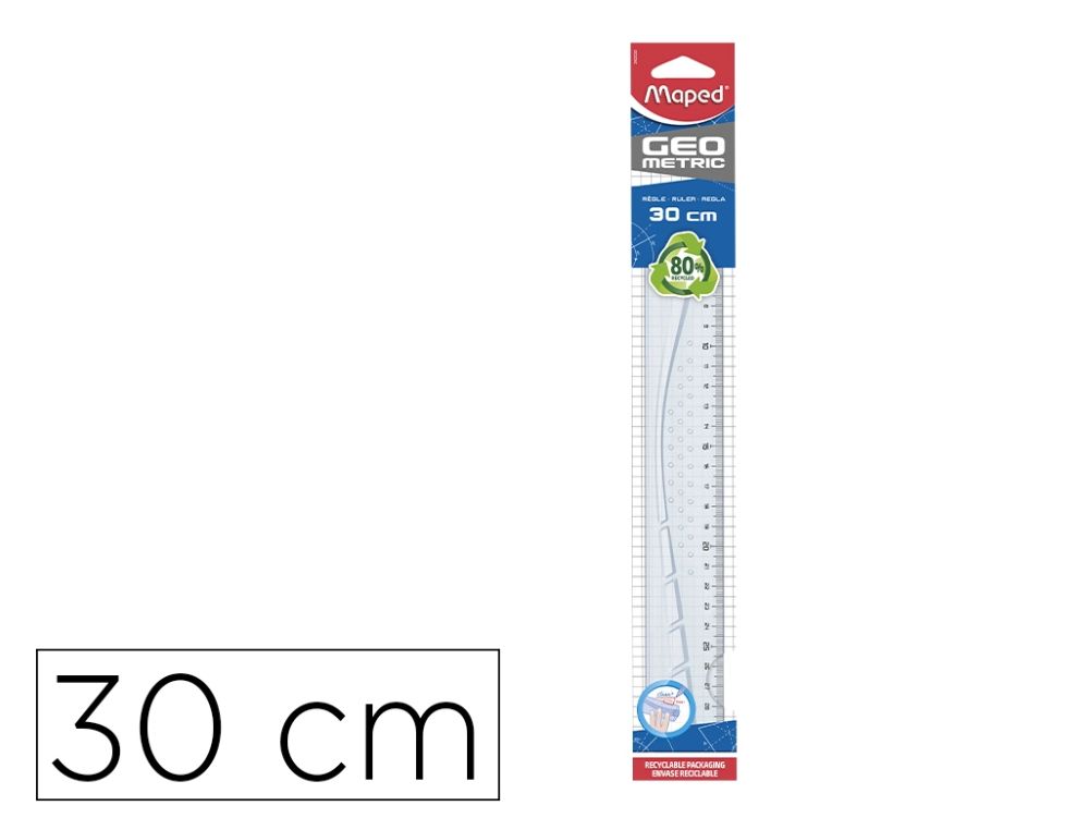 REGLA MAPED 30 CM. GEOMETRIC