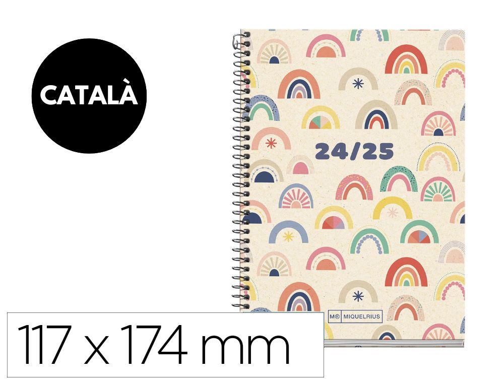 AGENDA ESCOLAR S/VCAT RAINBOW 24/25
