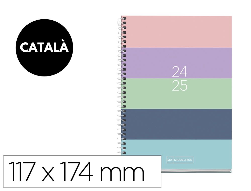 AGENDA ESCOLAR S/V-CAT WR RAYAS 24/25