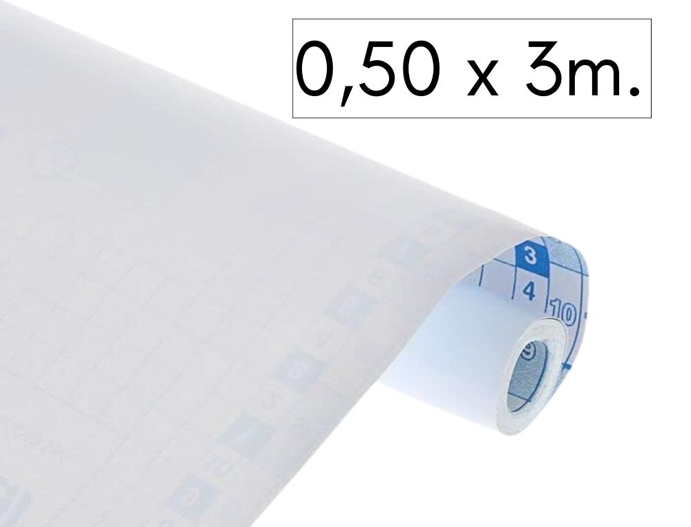 FILM ADHESIVO BLANCO 0.50X3M.