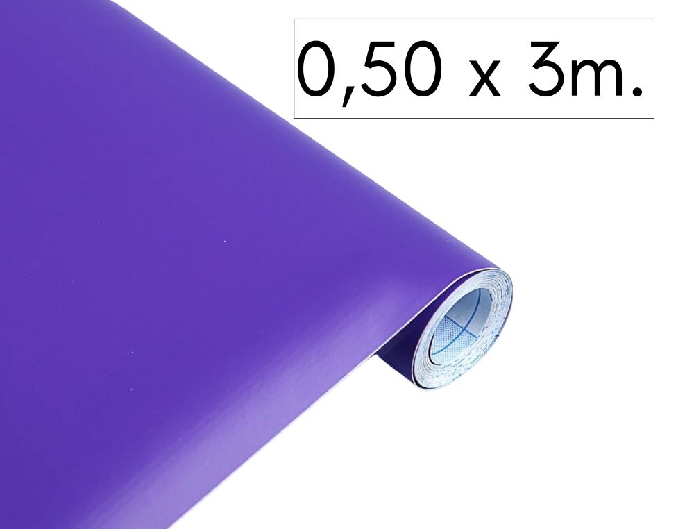FILM ADHESIVO MORADO 0.50X3M.