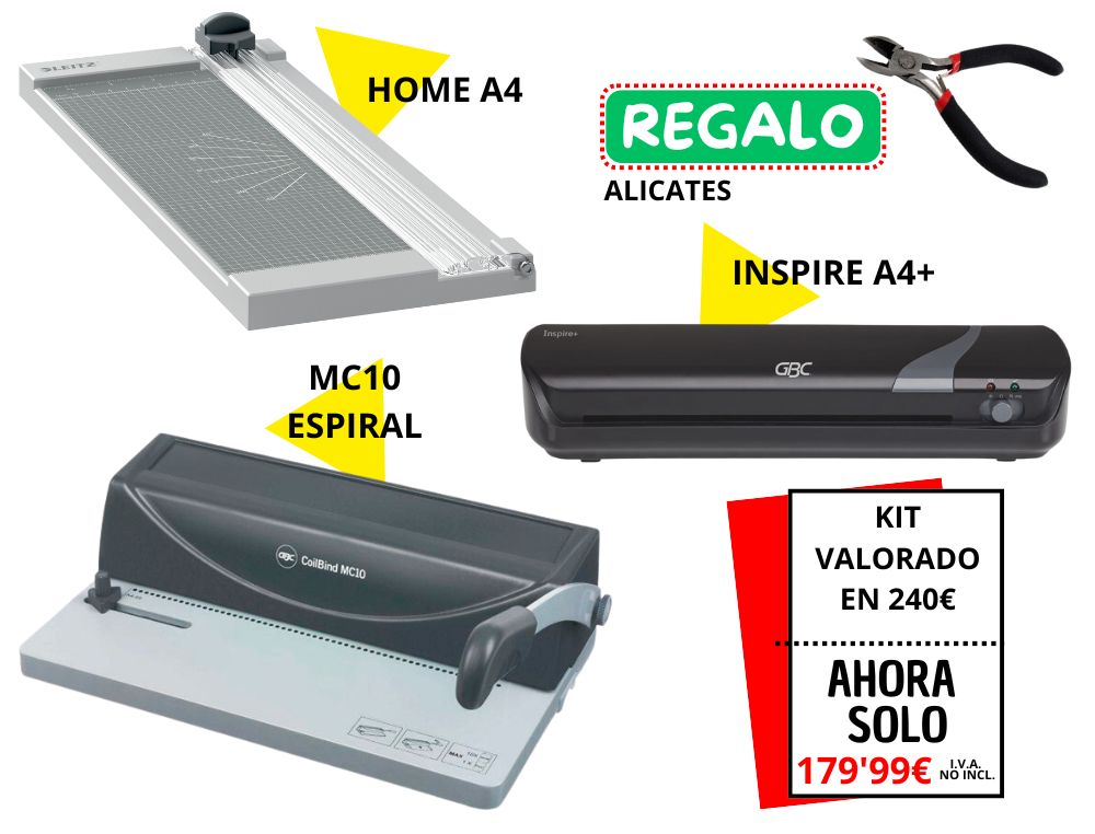 KIT ENCUADERNACIN GBC