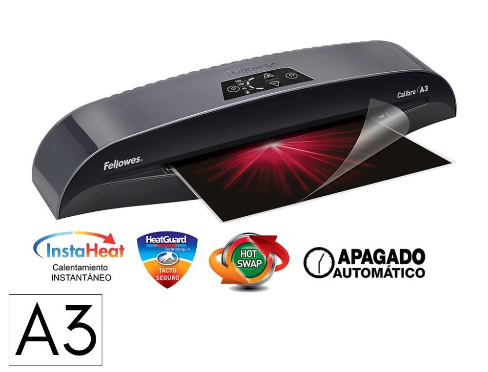 PLASTIFICADORA CALIBRE A3 FELLOWES 