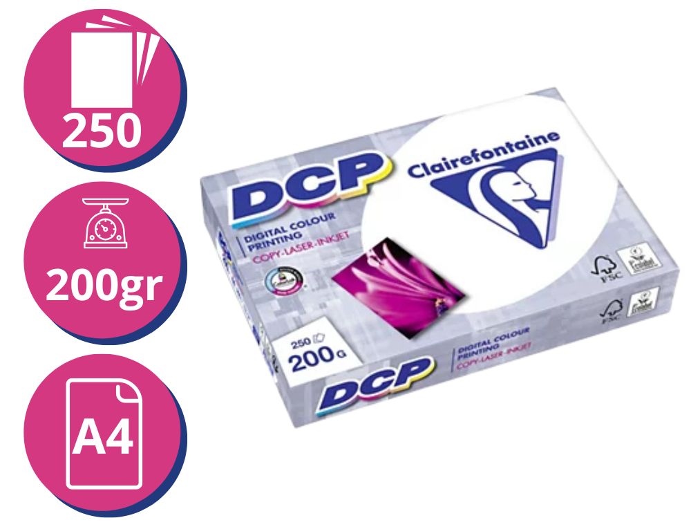 DIGITAL COLOR PRINTING PAPIER CLAIREFONTRAINE COATED 200GR