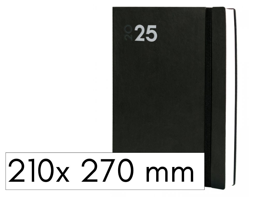 AGENDA FINOCAM DYNAMIC MARA ENCUADERNADA D/P A4 CON GOMA NEGRO