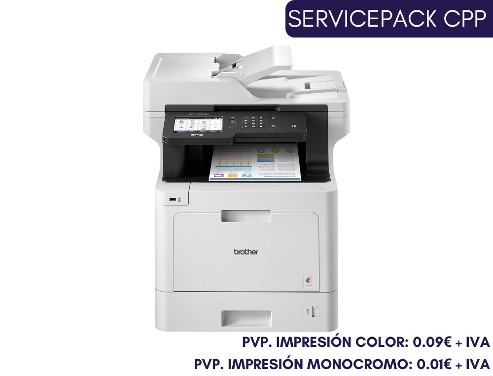 SERVICEPACK CPP MULTIFUNCION BROTHER MFC-L8900CDW